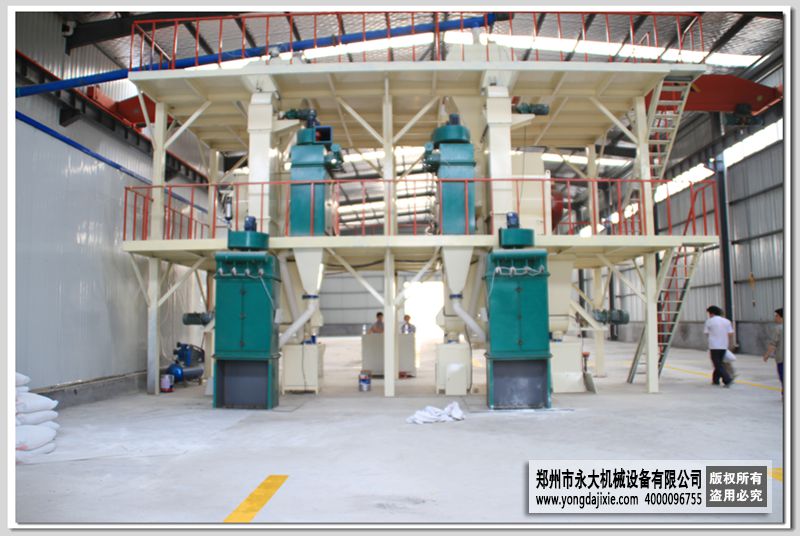 河南南阳-年产15万吨干粉砂浆搅拌站
